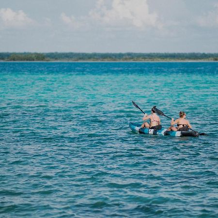 Hotel Carolina Bacalar Exterior foto